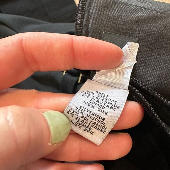 Diane von Furstenberg DVF Women's Floyd Stretch Mid-Rise Ankle Pants Size 4 - Picture 6 of 14